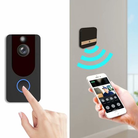 camera smart alarm intercom intelligent doorbell monitoring wifi 1080p remote wireless visual security victsing