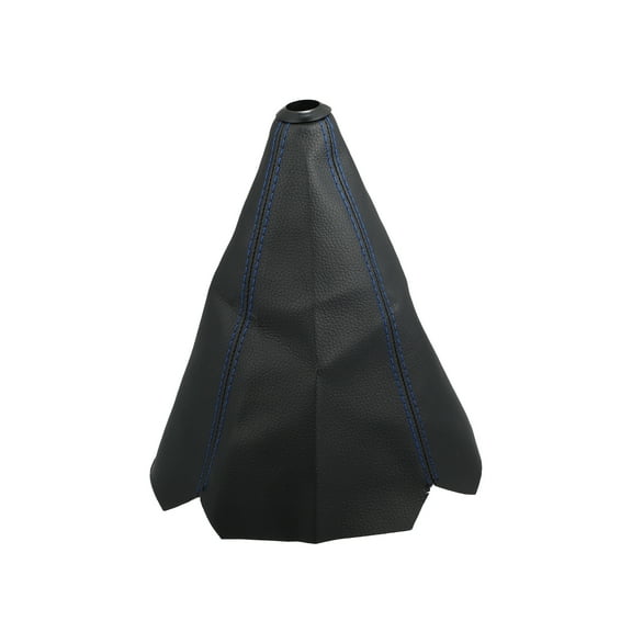 Unique Bargains Gear Lever Dust Cover Shift Boot Cover Dust Proof Universal for Vehicle Auto Car Matte Blue Line