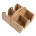 thumbnail image 4 of Teak 4 Mug Holder - 7-3/4" W x 8-1/2" H x 6" D, 4 of 5