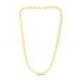 thumbnail image 3 of 14K Yellow Gold 18in 6.2mm Curb Chain with Lobster Clasp, 3 of 4
