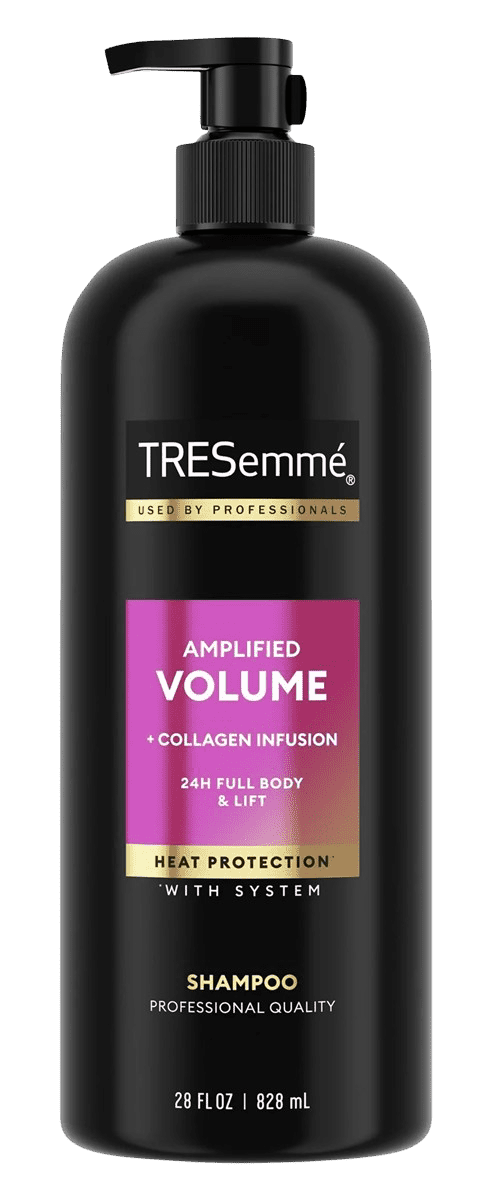 Tresemme Shampoo Amplified Volume Heat Protection 28 Ounce (828ml) (Pack of 3)