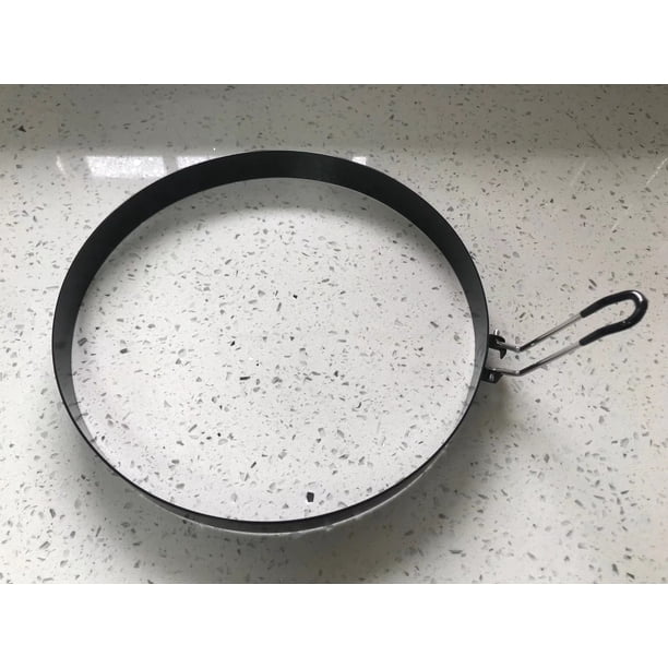 Molde de acero inoxidable 430 para huevos fritos, utensilios de cocina para hornear para el hogar, molde para huevos fritos, sartén antiadherente, anillo para huevos fritos