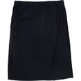 thumbnail image 1 of Tommy Hilfiger Womens Side Ruched Midi Skirt, Blue, X-Large, 1 of 1