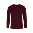 thumbnail image 5 of APEXFWDT Men Casual V Neck Sweater Shirt Knit Regular Fit Long Sleeve Pullover Top for Men Fashion Basic Henley Sweater, 5 of 8
