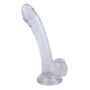 Realistic Sucker Dido for Women 8 Inch Dido Realistic Soft Suction Didlo Didlo Suction Cup Play Beginners Women GL21