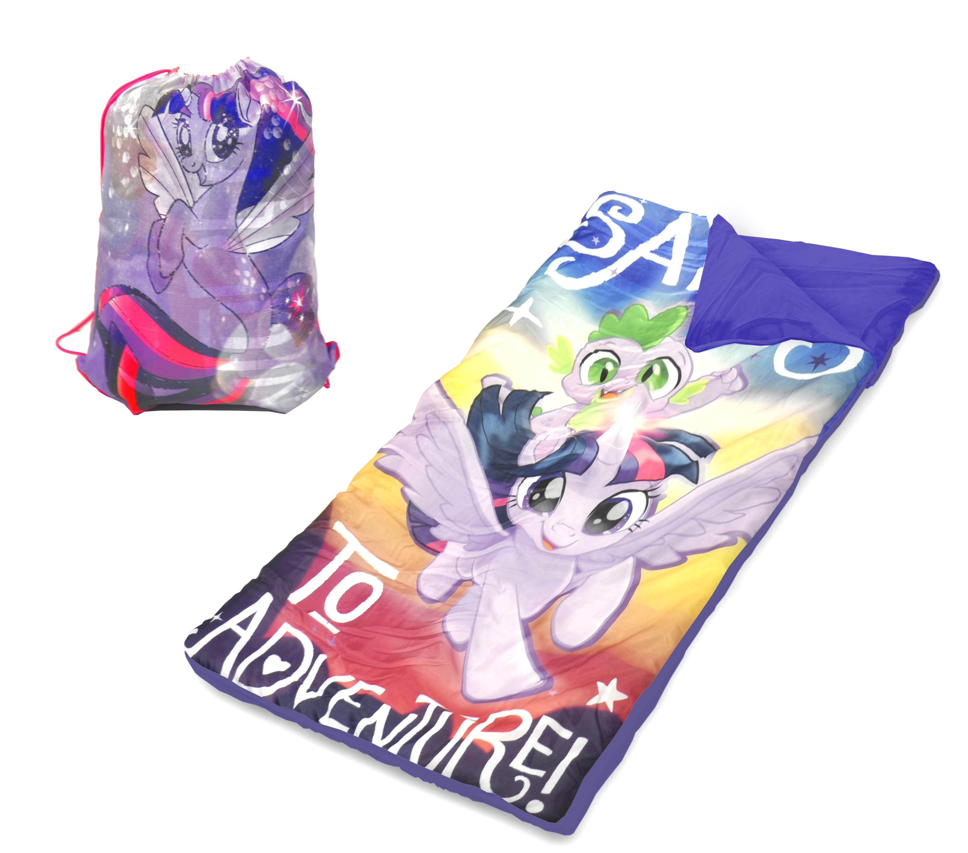 My Little Pony Movie Sling Bag Sleeping Bag Set by Idea Nuova