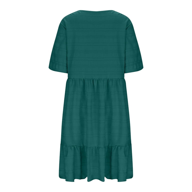 birthday dress for women knee length Turquoise A-line Sweetheart Pleated Prom Dresses, MP995