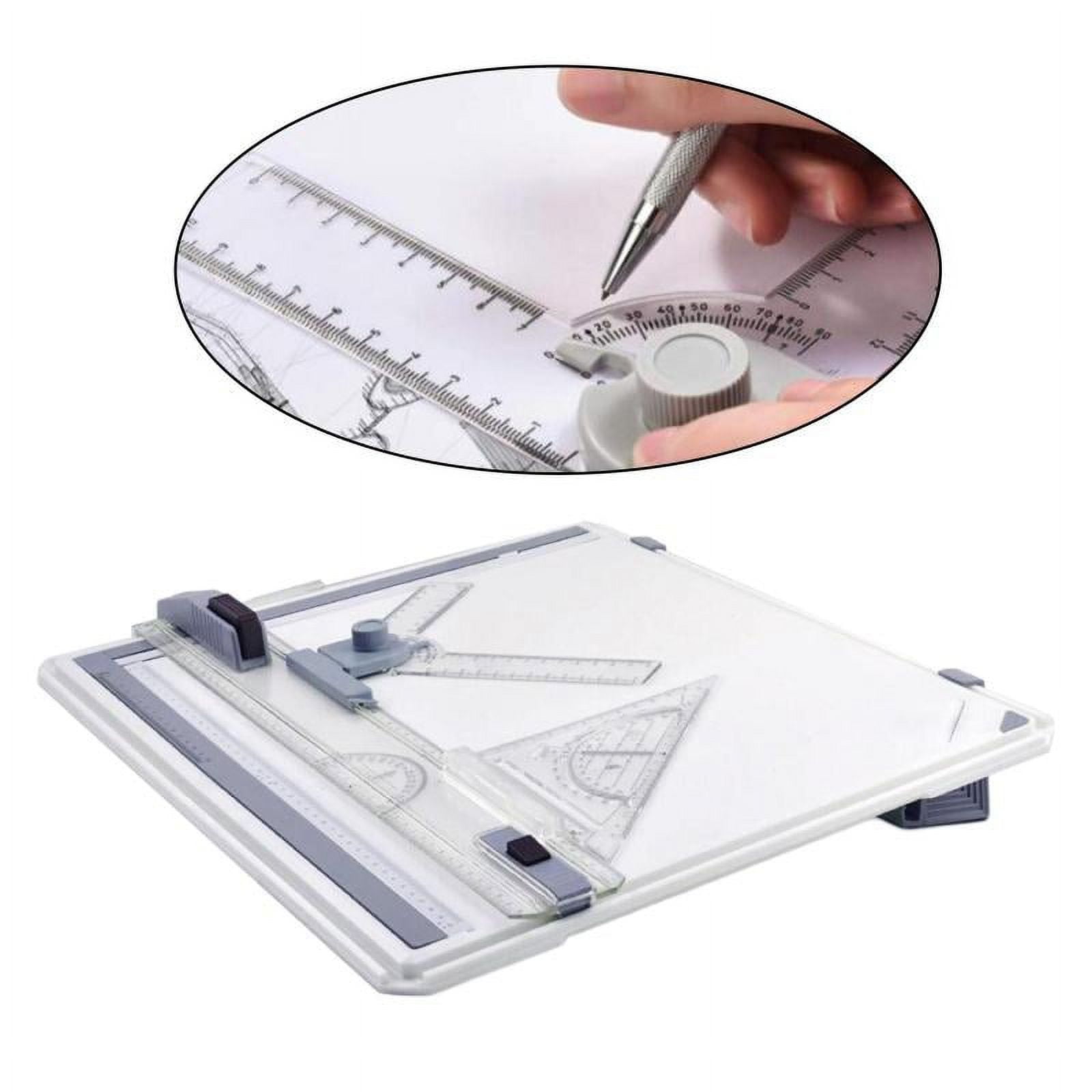 Frylr Inch A3 Drawing Board Drafting Table Multifunctional Drawing Board  Table with Clear Rule Parallel Motion and Angle Adjustable Measuring System