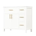 thumbnail image 3 of Drawers with Slide Rails - Smooth Operation - Bathroom Storage - Easy to Access Items, 3 of 7