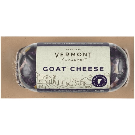 Vermont Creamery Fresh Goat Cheese, Wild Blueberry Lemon & Thyme, 4 oz