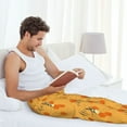 thumbnail image 4 of Cauagu Honeycomb Mens Pajama Pants Sleep & Lounge Pants,PJ Bottoms with Pockets-Medium, 4 of 7