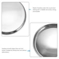 thumbnail image 5 of NIAIZEK Stainless Steel Round Chair Replacement Seat Kitchen and Home Chair Cushion Accessory, 5 of 5