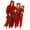 A02-Red, variant on Onesie Family Christmas Pajamas Matching Sets Holiday Sleepwear Christmas Pajamas Onesie Animal Jumpsuit Sleepwear Adult Couples
