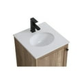 thumbnail image 4 of 18 inch Single Bathroom Vanity in Natural oak, 4 of 5