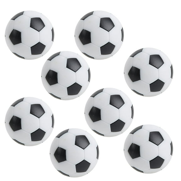 ANGGREK Mini Table Soccer Balls, Table Football Balls, 32mm 153g Black Mini For Soccer Enthusiasts Leisure Sports Room