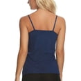 thumbnail image 5 of Maidenform Cotton Stretch Camisole - 2 Pack DMC008 S/Grey Heather/Navy, 5 of 6