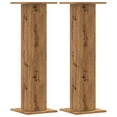 thumbnail image 2 of vidaXL Plant Stands 2 pcs Artisian Oak 11.8x11.8x37.4" Engineered Wood, 2 of 3