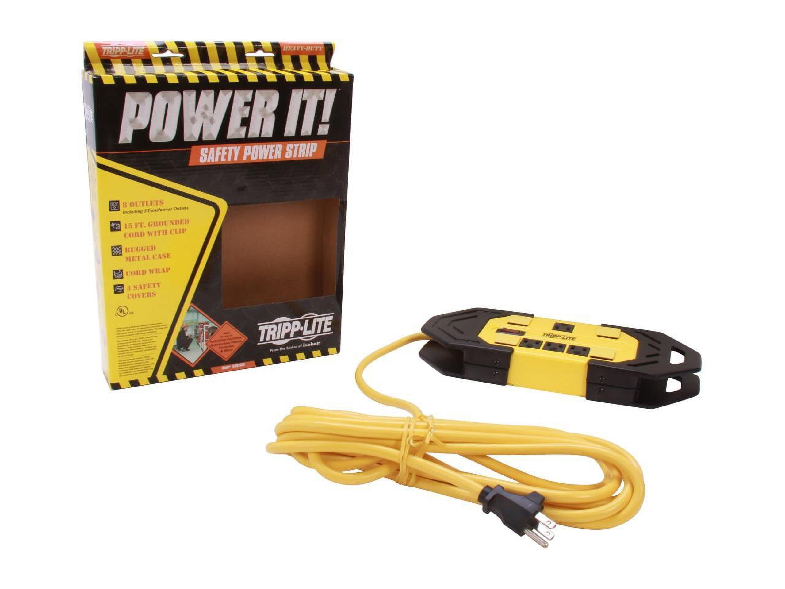 Tripp Lite, TRPTLM815NS, PowerIt! 8-outlet 15' Cord Power Strip, 1 Each