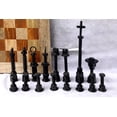 thumbnail image 4 of Wood Board and Metal Pieces 20" Square Chess Player Set, 4 of 5