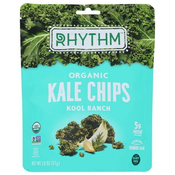 Rhythm Superfoods Kale Chips Kool Ranch, 2 Oz