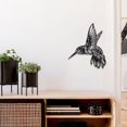 thumbnail image 3 of Décoration Murale En Métal Noir En Métal, 3 of 3