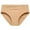 Beige, variant on Women's Briefs Ladies Underwear plus Size Lace Panties Pack for Women Bikini Underwear Seamless Mint Panties Nylon Granny Fart Pads for Women Breathable Briefs Satin French Coffee L