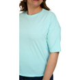 thumbnail image 4 of Playera básica Balam/Tallas Extras, 0069 (Aqua) agua 42 BALAM BL-BAL-0069-AGUA, 4 of 6