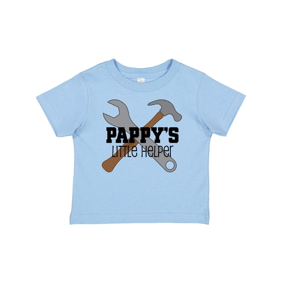 Inktastic Pappy's Little Helper Grandchild Boys Baby T-Shirt