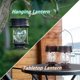 thumbnail image 3 of Paquete de 2 linternas solares para exteriores, impermeables, decorativas, luces colgantes, linterna solar, lámpara de mesa, luz de paisaje, patio, jardín, patio, blanco cálido, con luces LED de hadas, 3 of 5