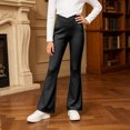 thumbnail image 2 of 11-12 Years Teen Girls Drawstring Pants Elastic Waist Casual Jogger Yoga Pants Pajamas Pants Sweatpants Outdoor Jogger Pants, 2 of 5