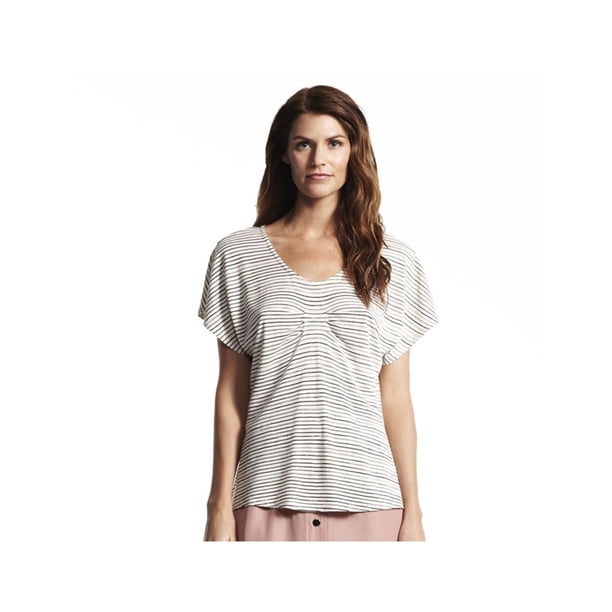 Camiseta con gráfico Dolman Derek Lam a Rayas para mujer color beige XS