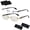 Gold+Sliver, variant on Frameless Glasses with Blue Light Blocking - HD Clear Lenses & Sparkling Diamond-Cut Edges,Fashion Metal Temples