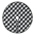 thumbnail image 2 of Annie Black Check Tree Skirt 48, 2 of 4