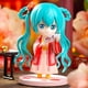 thumbnail image 2 of Hatsune Miku The Son Of Flowers Series Blind Box Kawaii Anime Mysterious Box Girl figuras de acción modelo estatua juguetes regalo para niños, 2 of 4