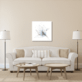 thumbnail image 3 of Global Gallery's Avery Tillmon 'Blue Graphite Flower IX' Stretched Canvas Wall Art, 3 of 4