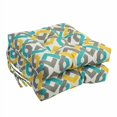 thumbnail image 1 of 16-Inch Spun Polyester Outdoor Square Tufted Chair Cushions (Set Of 4) 916X16Sq-T-4Ch-Od-186, 1 of 1