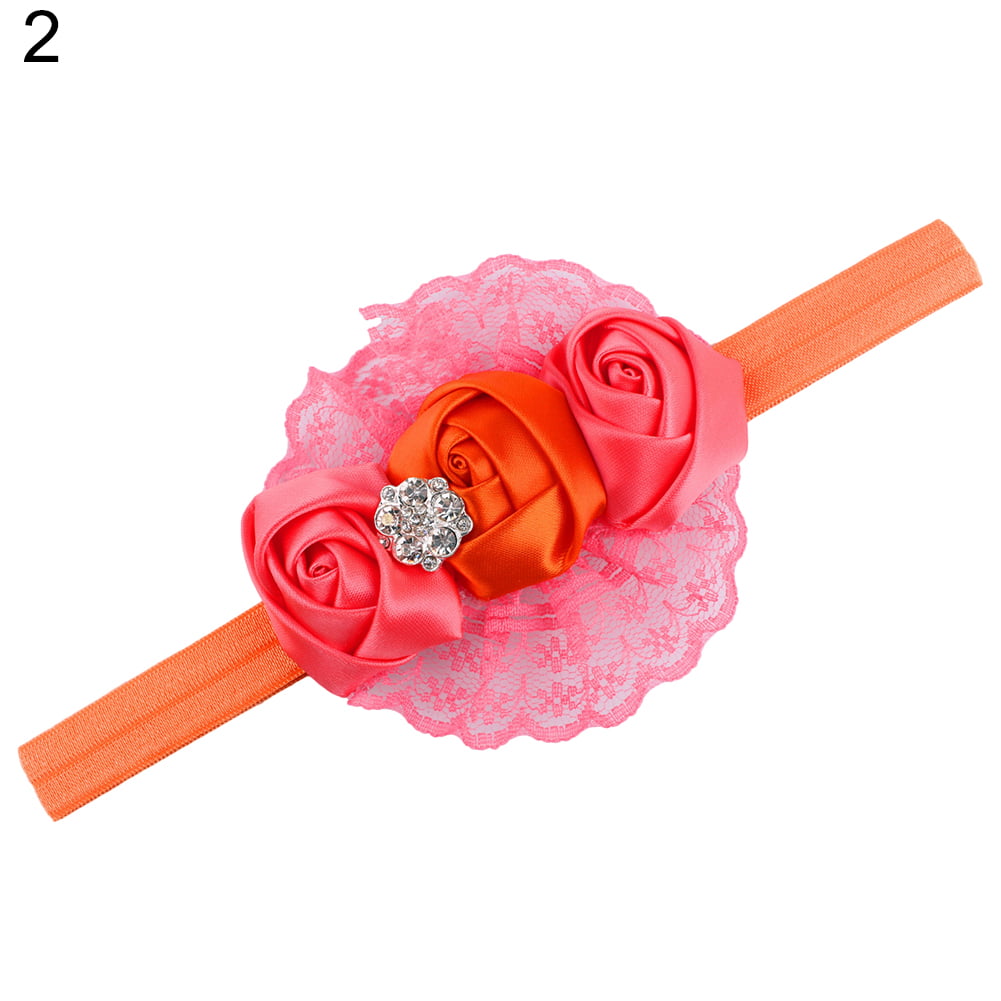 Details about   Baby Girl Headband Bows Photography Props Kids Flower Hair Band Headbands Photos 