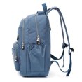 thumbnail image 4 of WIZUTIZ Backpack for Women Womens Backpacks with Adjustable Strap Zipper Pockets Shoulder Bags Backpacks Medium Solid Bags Waterproof Casual Bag 1 PC Navy, 4 of 5