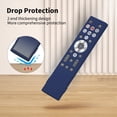 thumbnail image 2 of Silicone Remote Case Protective Cover Sleeve for Hisense ERF6A80 ERF6G80H ERF6F80H for Hisense Class A7 U8 Series 4K for Google TV Remote Anti-Slip Soft Skin Protector with Lanyard, 2 of 8