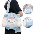 thumbnail image 4 of Bolso de felpa para las axilas, Otoño Invierno, bolso de mano para mujer, bolso de hombro esponjoso, confiabilidad excepcional, 4 of 8