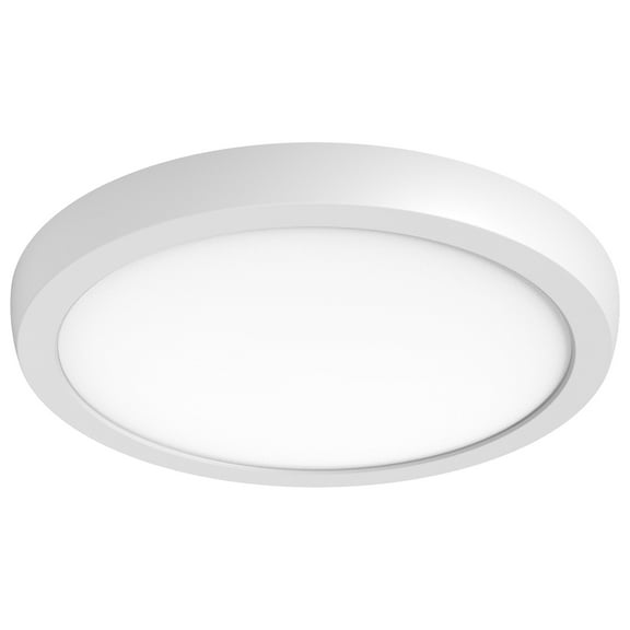 Blink Pro  - Light White Contemporary Aluminum Flush Mount Light