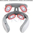 thumbnail image 3 of Neck Massager, 4-Head with Heat, Cordless Electric Massager for Neck & Shoulder Pain Relief, 3 of 9