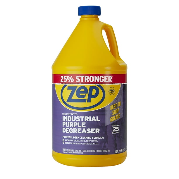 Zep Concentrated Industrial Purple Degreaser, 128 oz