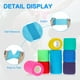 thumbnail image 3 of 2" x 177" 6 Pcs Venda Adhesiva Elástica Autoadhesiva Cinta Deportiva Color Rojo Vino, 3 of 6
