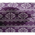 thumbnail image 4 of oneOone Tissu en Viscose Chiffon Chevron & Triangle Imprimé au Mètre 42 Pouces de Large, 4 of 4