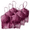 Wine Red, variant on 3 Pack Seamless Women Full Coverage T-Shirt Bra Sports Underwear with Pad