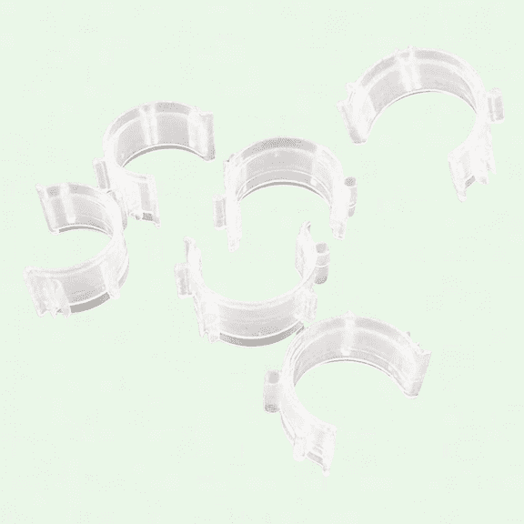 100 PCS Bobbin Holder Clips, Durable and Reusable Bobbin Protectors, Sewing Accessories for Embroidery Quilting Sewing Housewife