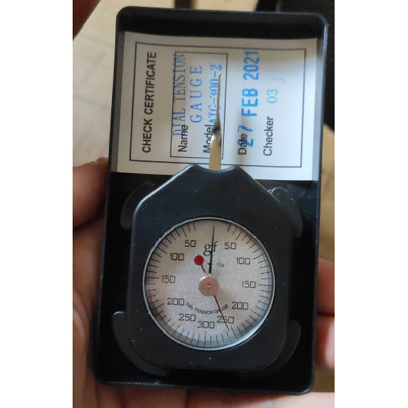 ATG-300-2 300g Dial Tension Meter Gauge Double Pointers Tensiometer Tester 