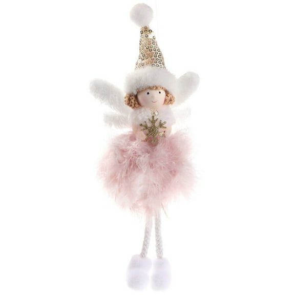 Supvox 1Pack Christmas Fairy Doll Angel Ornament Home Ornament Festive Cheer