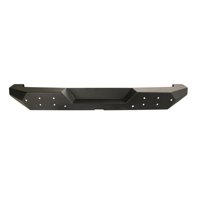 Convient pour Jeep Wrangler JL Rugged Ridge Bumper 11548.51 SPARTAN; One Piece Design; Direct-Fit; Matériel de Montage Inclus; Accepte l'Attelage OE; avec Supports en D; Sans Découpes Lumineuses